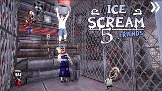 Ice Scream 5 Friends: Mike - Scary horror Game | Ice Scream 5 Gameplay (2025)