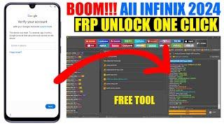 All Infinix FRP Bypass 2024 One Click Tool Any Android Version All Infinix Google Account