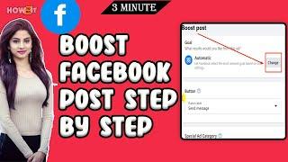 How to boost Facebook post step by step  2024 | Skill Wave