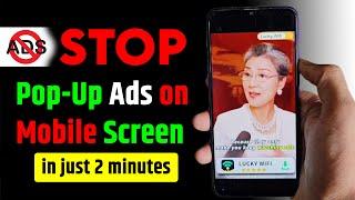 How do I block ads on my Android home screen | how to remove the fullscreen popup ads from phone