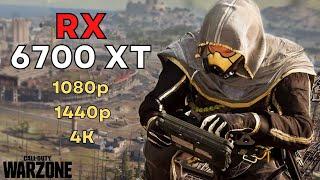 RX 6700 XT WARZONE | 1080p 1440p 4K | ULTRA COMPETITIVE