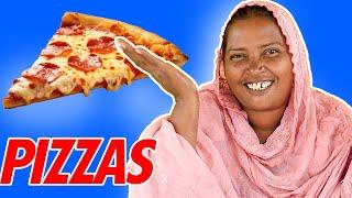 Tribal Women Try Pizzas For The First Time