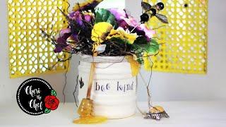 Diy Honey Bee Craft | Cute & Easy Spring Decoration!