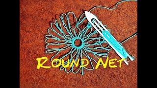 Round Net Making - How to Make a Round Net or Making a Round Net Bag