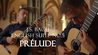 J.S. Bach: English Suite No. 5, BWV 810, I. Prelude – Montenegrin Guitar Duo (music video)