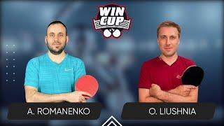 19:45 Andrii Romanenko - Oleksandr Liushnia West 4 WIN CUP 16.08.2024 | TableTennis WINCUP