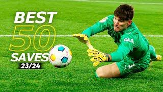 Best 50 Goalkeeper Saves 2023/24 | HD #12