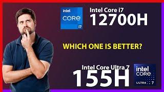 INTEL Core i7 12700H vs INTEL Core Ultra 7 155H Technical Comparison