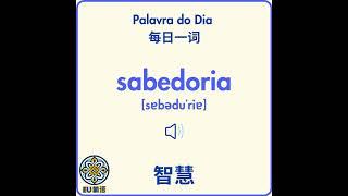 Palavra do Dia 每日一词 - sabedoria