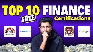 Top 10 Free Certifications in Finance