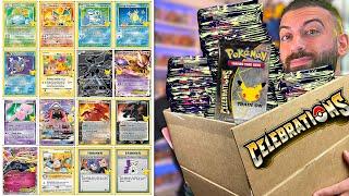 NOT STOPPING UNTIL I Pull EVERY Celebrations Pokemon Card!