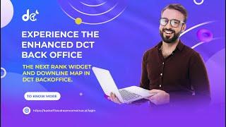 DCT Back Office Tutorial Videos | The next rank widget and the downline map view