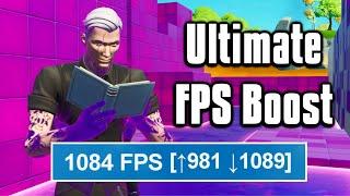 The *BEST* FPS Boost Guide In Fortnite! - Dramatically Improve Performance!