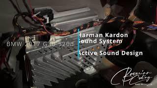 BMW 2017 G30 520d -  Harman Kardon Sound System / Active Sound Design