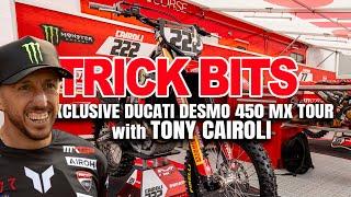 Exclusive Tour of the All-New Ducati DESMO with TONY CAIROLI #MXGP