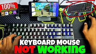 Keyboard And Mouse Not Working Problem Solved  On Mobile 100% | Panda Mouse Pro