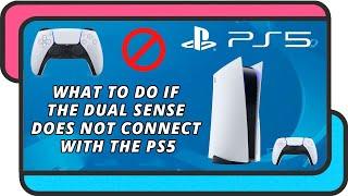 What to do if the DualSense controller does not connect with the PS5