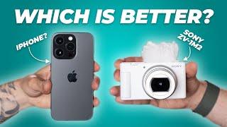 Is It Worth It? Sony Zv-1 Mark ii vs iPhone 14 Pro
