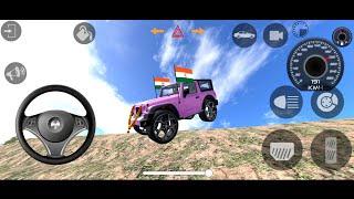 Dollar Song Modified Mahindra Pink Thar ||Indian Car Simulator 3D|| Play For Android Phone Part- 0