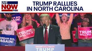 FULL SPEECH: Trump holds campaign rally in battleground North Carolina  | LiveNOW from FOX