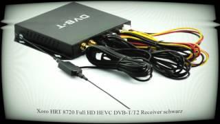 Xoro HRT 8720 Full HD HEVC DVB T T2 Receiver TV Bearbeitet