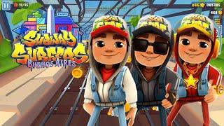 SUBWAY SURFERS GAMEPLAY PC HD 2023 - BUENOS AIRES - JAKE+DARK+STAR OUTFIT