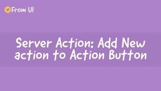Server Actions in Odoo