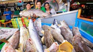 Filipino Food EXTREME SEAFOOD!!  Unbelievable Cooking Skills in Bacolod, Philippines!