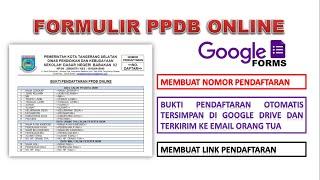 How to Make PPDB Online Forms with Google Form