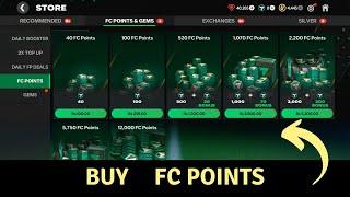 How to Buy FC Points in EA SPORTS FC Mobile Soccer