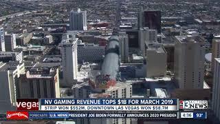 NV gaming revenue tops $1B for March 2019