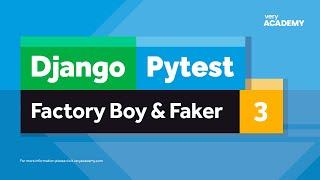 Pytest | Django | Introducing Factory Boy and Faker - Fixture Replacement