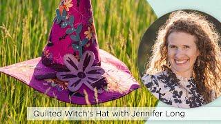 How to Make a Quilted Witch Hat - Free Project Tutorial