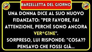 MIGLIORE BARZELLETTA DEL GIORNO!  Una Donna Dice Al Suo... Tante Risate - Risate Garantite! 