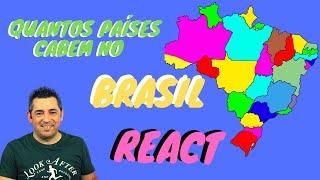 Português reage a Quantos países cabem dentro do Brasil? 