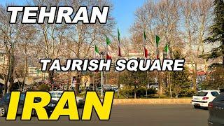 A Scenic Walk from Tajrish Square to Valiasr Street | Tehran 2024