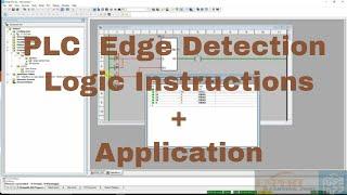 Lecture 17: UNITY PRO | plc programming  | PLC  Edge Detection Logic Instructions