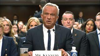 REPLAY: Robert F. Kennedy Jr. testifies at confirmation hearing (Day 1)