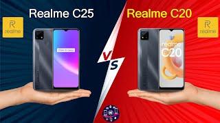 Realme C25 Vs Realme C20 | Realme C20 Vs Realme C25 - Full Comparison [Full Specifications]