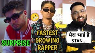 Mc Stan Is A Fastest Growing Rapper In Dhh  & Badshah React !! KR$NA Surprise Drop ||