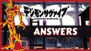 Digimon Survive - How to ANSWER Meramon correctly?