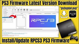 PS3 Firmware Latest Version | RPCS3 Firmware Install/Update