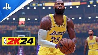 NBA 2K24 Next Gen Gameplay Trailer (PS5 UHD) - Lakers vs Warriors | NBA 2K24 Full Gameplay Concept