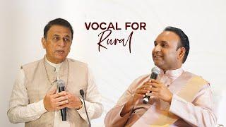 Free Medical Education to Rural Youth || Sunil Gavaskar in conversation with Sri Madhusudan Sai