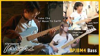 Sonic Blue Tatchi VPJBM 4Strings BASS John Cha of Wave To Earth, Limm Bass, Jihye Choi and Nohojin