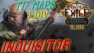 INQUISITOR | 1 DIV Build Cost | T17 capable | Path of Exile [3.25]