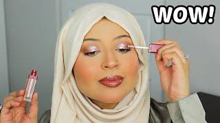 SHIMMERY GLOWY EID MAKEUP TUTORIAL USING THE ACE BEAUTÉ MAXIMUM IMPACT LIQUID EYESHADOW!