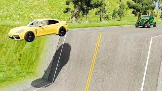 Mobil vs Unfinished Road #13 - BeamNG Drive