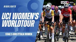 Giro d’Italia Women - Stage 5 Highlights | 2024 UCI Women's WorldTour