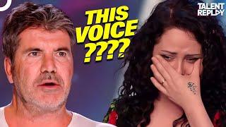 Nervous Cleaning Lady Wows With her Voice! | Britain's Got Talent